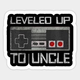 I Leveled Up To Uncle 2024 Promoted To Uncle New Uncle Sticker